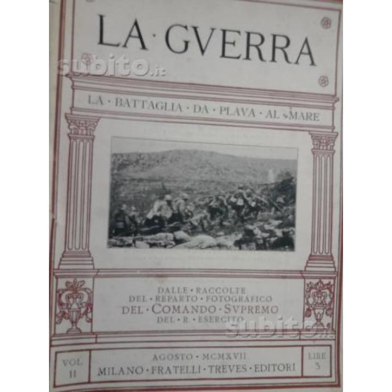 Raccolta della rivista "la guerra"