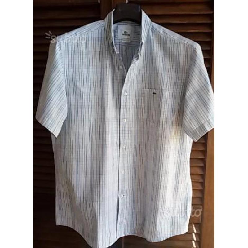 Camicia Lacoste uomo tg. 42 corrisponde a XL