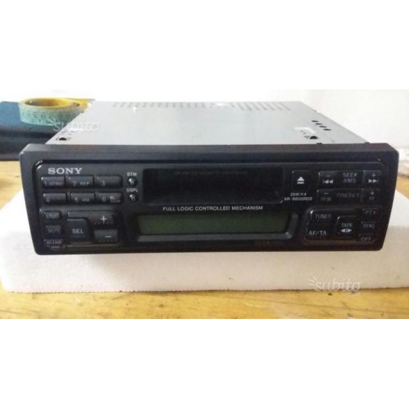 Radio Sony XR- 6600RDS