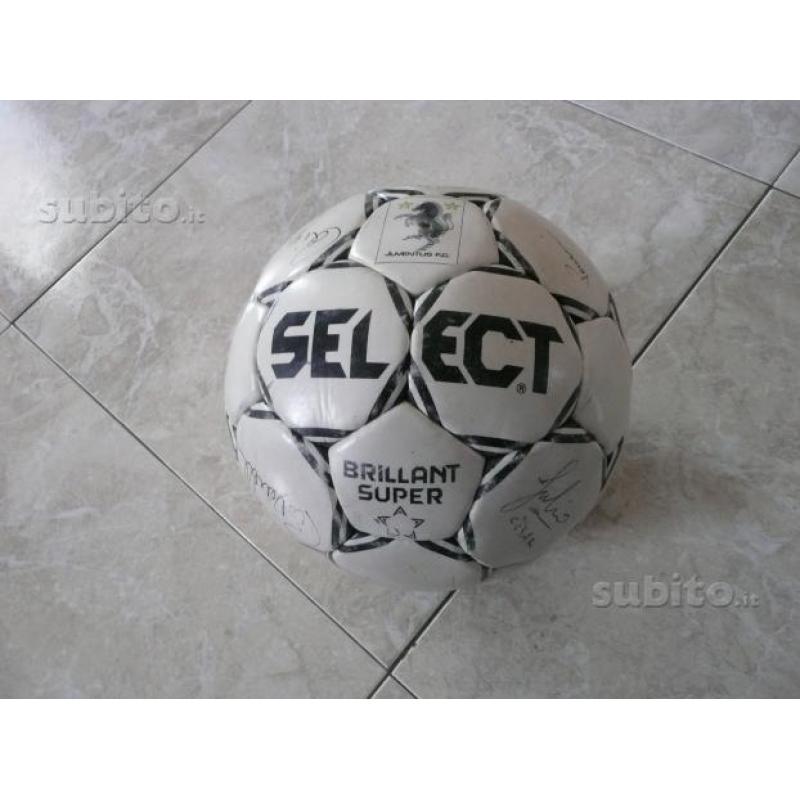 Pallone di cuoio Juventus firmato