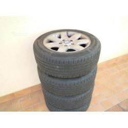 Quattro cerchi e gomme bmw 320 originali