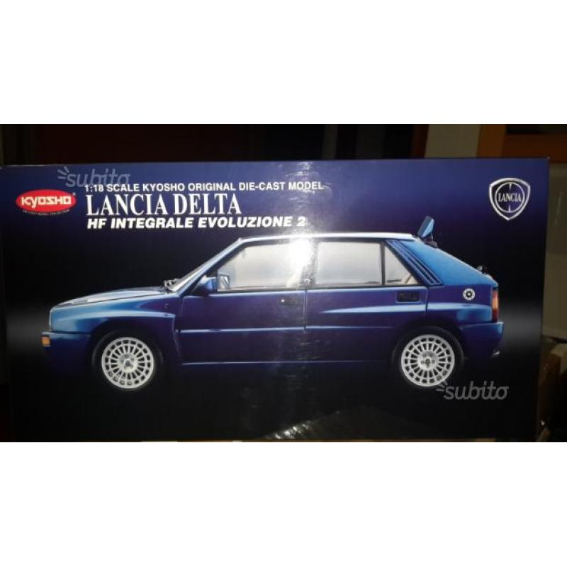 1/18 1:18 Kyosho Delta Evo2 Blue Lagos