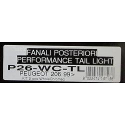 Fanali posteriori Tail Light per Peugeot 206