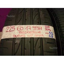 Gomme 225 60 17 Bridgestone estive usate