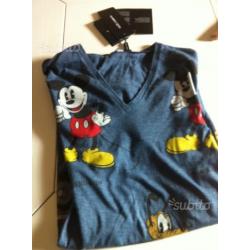 Tshirt uomo stampa Mickey M.originale Dolce e Gabb