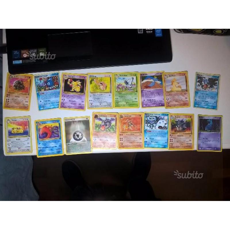 Carte Pokemon Vecchie