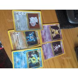 5 carte pokemon base