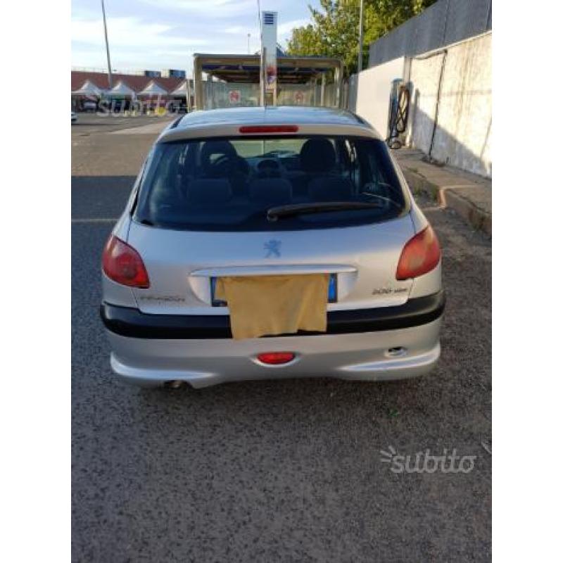 Peugeot 206 1.4 diesel 5 porte compresso passaggio