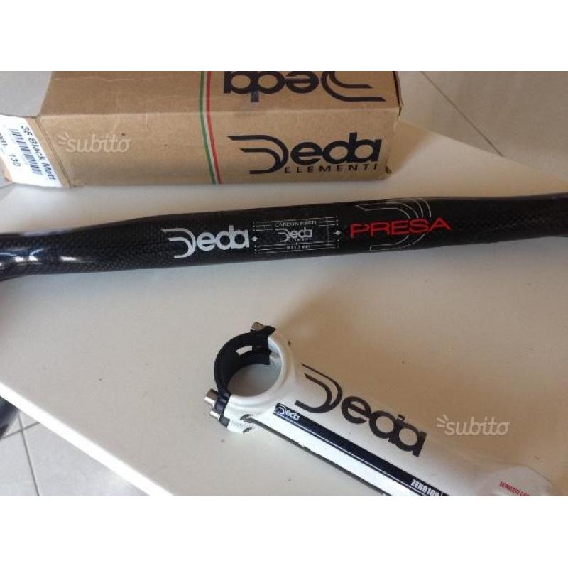 Manubrio Deda full Carbon Presa e attacco s.zero