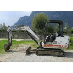 Mini escavatore bob cat 331