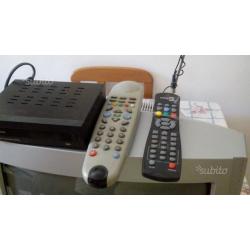 Tv a colori marca Roadstar con decoder e dvd