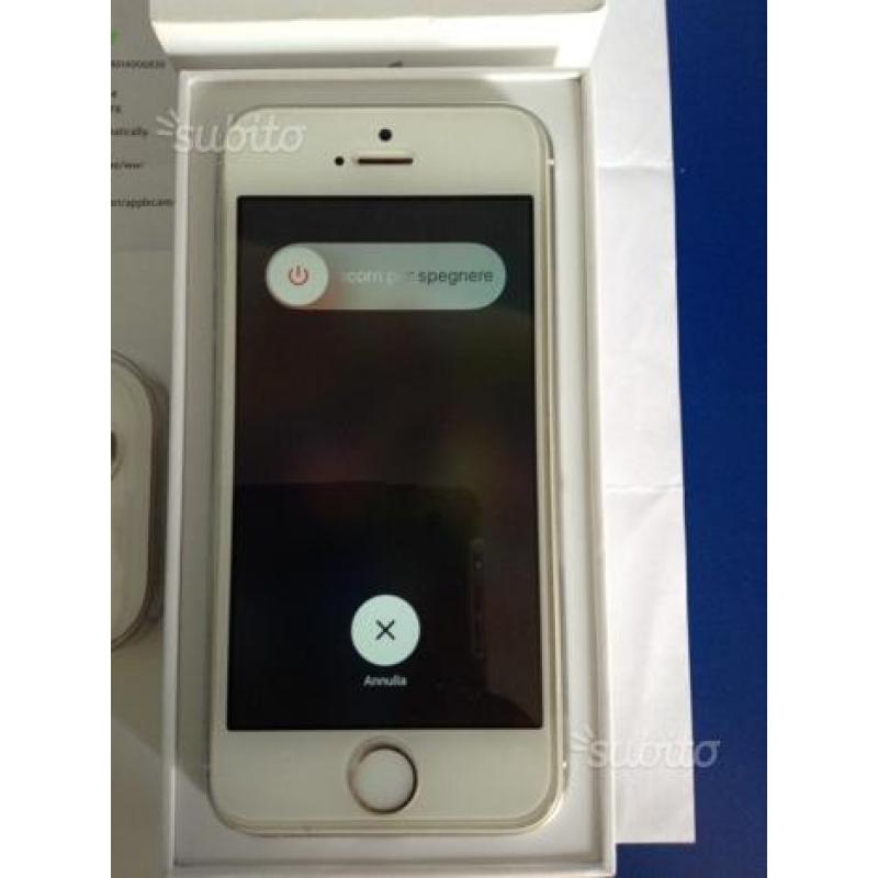 IPhone 5S 32GB silver come nuovo