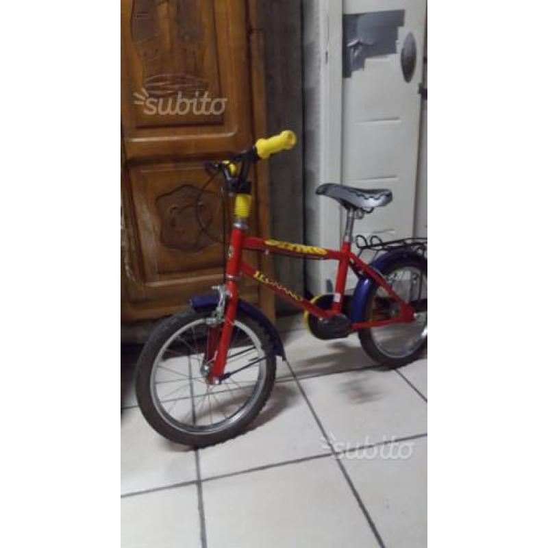 Bici bimbo da 4 anni mai usata