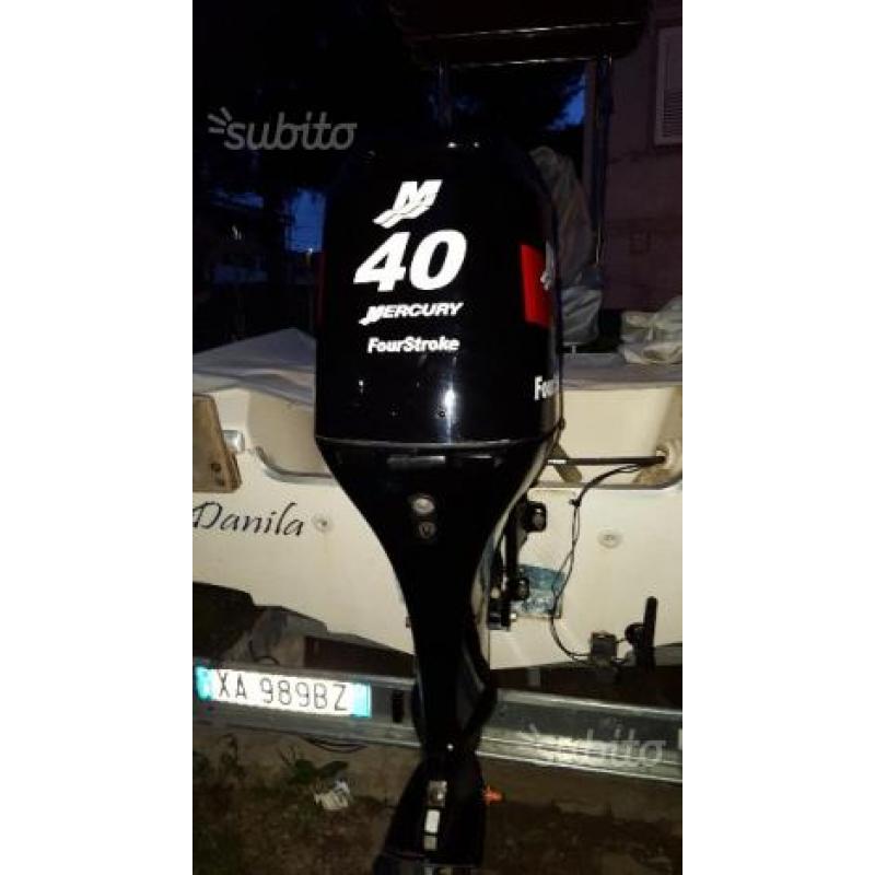 Fuoribordo mercury four stroke 40 cv 4 tempi