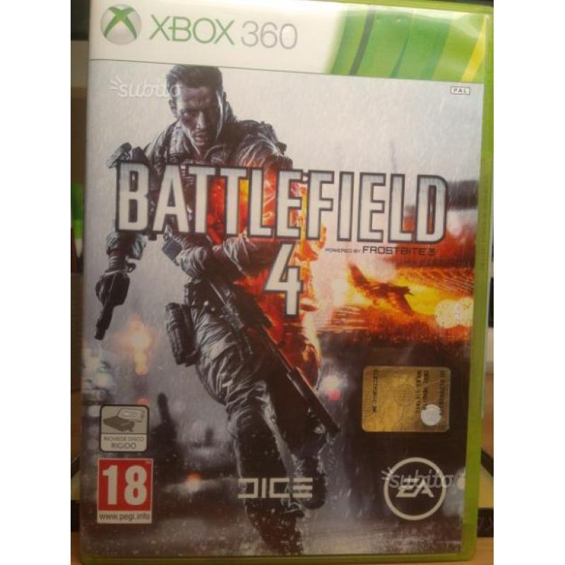 Battlefield 4 per xbox 360 nuovo