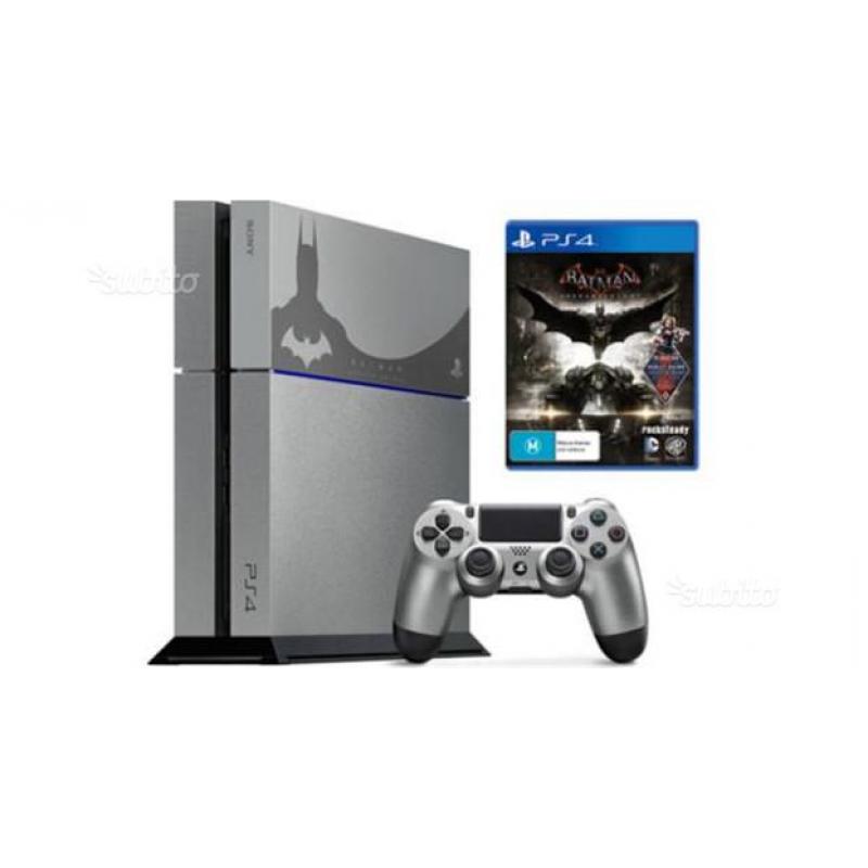 PS4 Steel Grey Limited Edition Batman i.ntrovabile