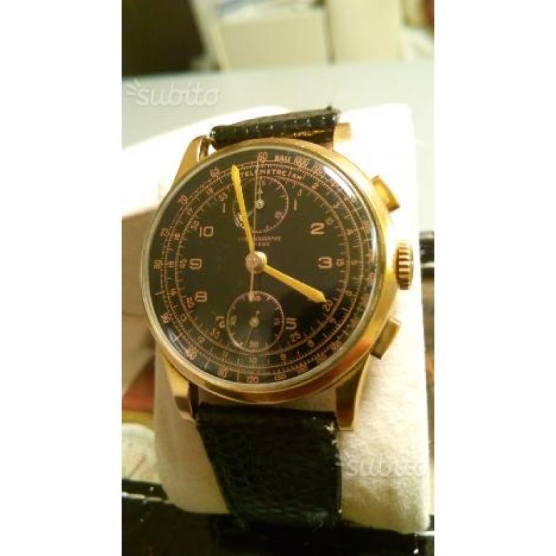 Chronographe suisse in oro rose'18kt (permuto con