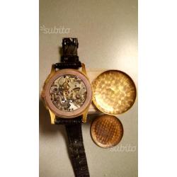 Chronographe suisse in oro rose'18kt (permuto con