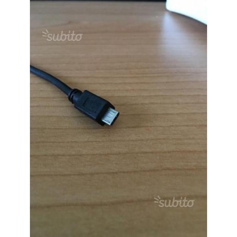 Cavo otg microusb 2.0 per smartphone e tablet