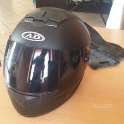 Casco integrale "ad" nero opaco