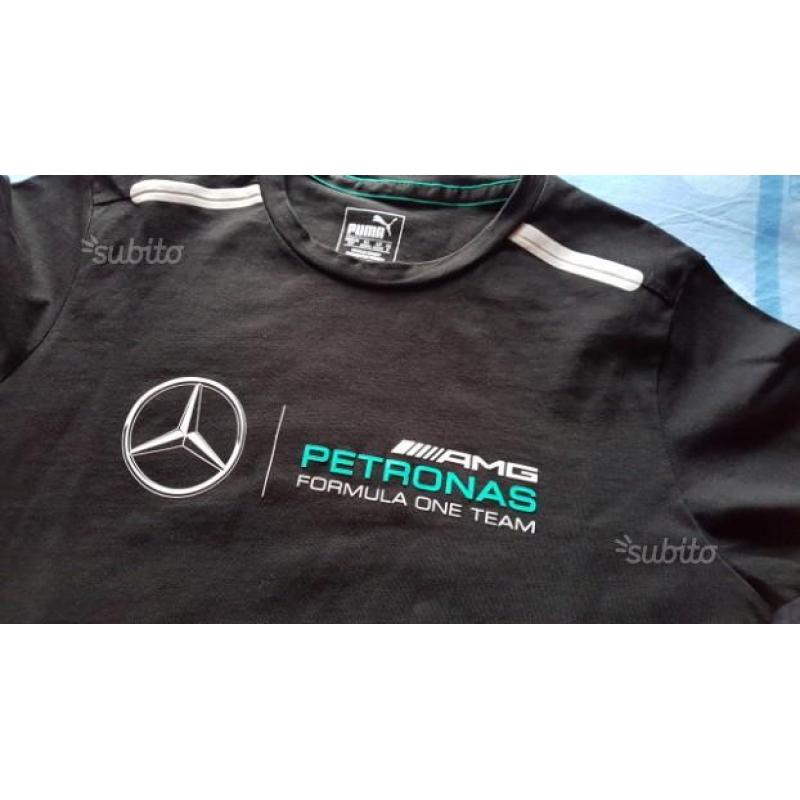 Maglia t-shirt puma amg petronas taglia s