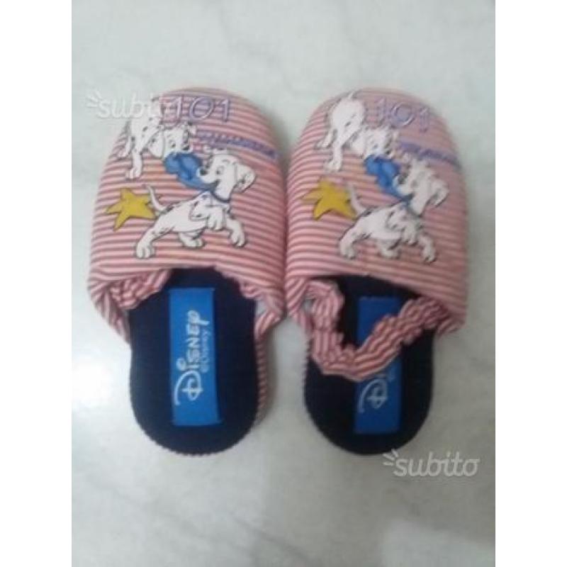 3 paia Pantofole Disney e Chicco