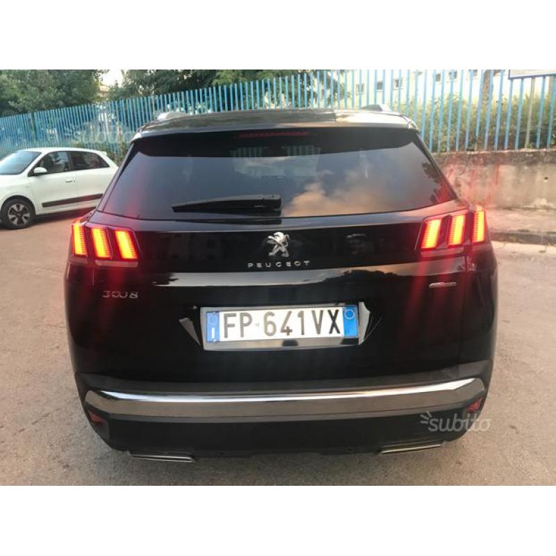 Peugeot 3008 1.6 120cv gt-line+led+navi+pelle