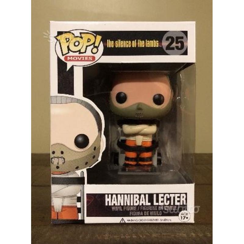 Hannibal Lecter Pop Funko pop Movies il silenzio d