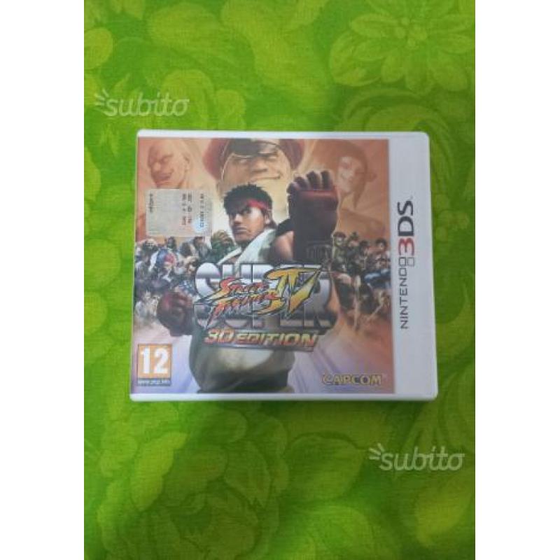 Gioco Super Street Fighter IV 3D Edition