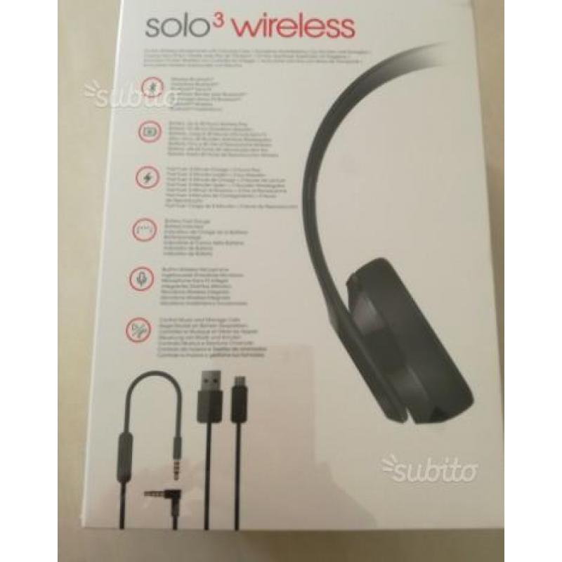 Cuffie beats solo 3 wireless