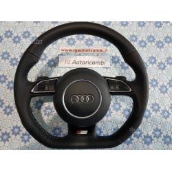 VOLANTE Audi A4 B8 8K S-Line BASE PIATTA anche DSG