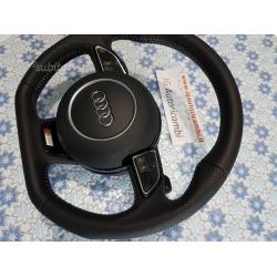 VOLANTE Audi A4 B8 8K S-Line BASE PIATTA anche DSG