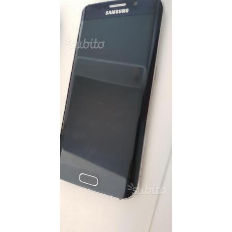 S6 edge samsung blu metal