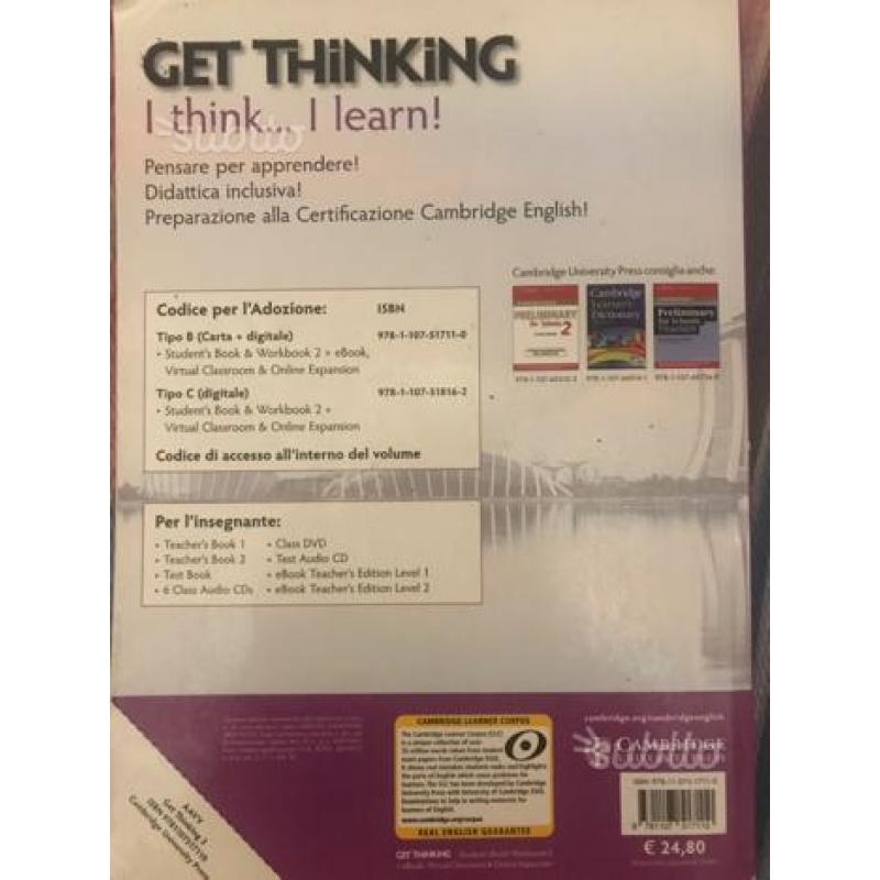 Libro inglese Get Thinking 2