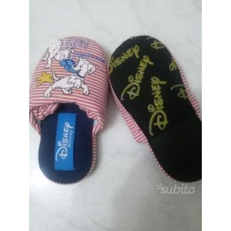 3 paia Pantofole Disney e Chicco