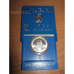 500 lire argento 1982 commemorative Galileo